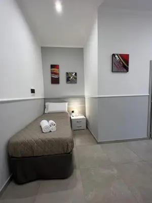 Letto o letti in una camera di Silvana Appartamento