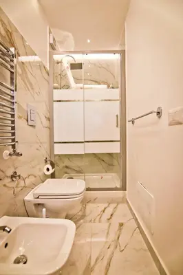 Bagno di Casa vacanze Mergellina 84 chiaia, stadio maradona lungomarecaracciolo