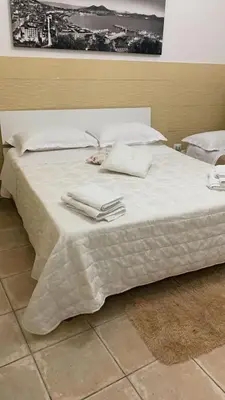 Letto o letti in una camera di O’ vascetiello a 27