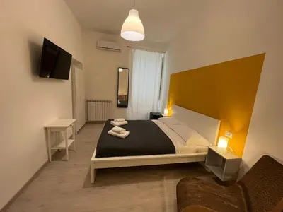 Letto o letti in una camera di Donna Luisa a Santa Chiara