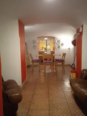 Area soggiorno di Capa e Coda Appartamento in centro storico