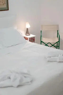 Letto o letti in una camera di Vico Amico by Dimorra