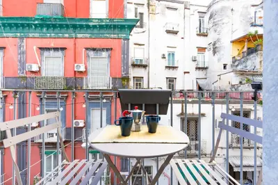 Balcone o terrazza di Napoli Heartbeat by Napoliapartments
