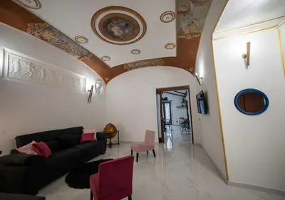 Area soggiorno di Vesuvius Luxury Home