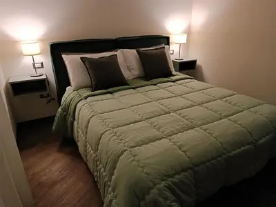 Letto o letti in una camera di Gibus