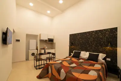 TV o dispositivi per l'intrattenimento presso Olina residence 1