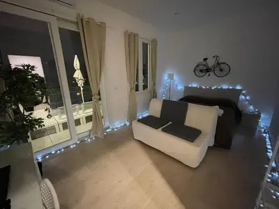 Letto o letti in una camera di Attico Al Vomero