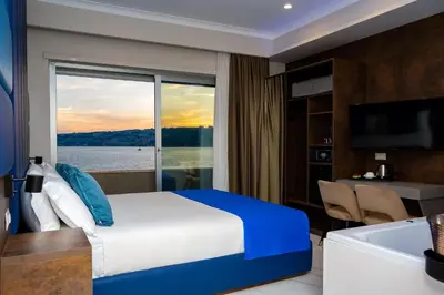 Letto o letti in una camera di Imperatrice Suites