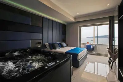 Letto o letti in una camera di Imperatrice Suites