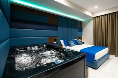 Letto o letti in una camera di Imperatrice Suites