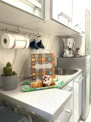 Cucina o angolo cottura di Nennella A spaccanapoli
