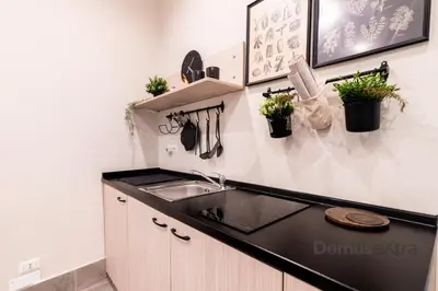 Cucina o angolo cottura di La Casa nel Tufo By DomusExtra
