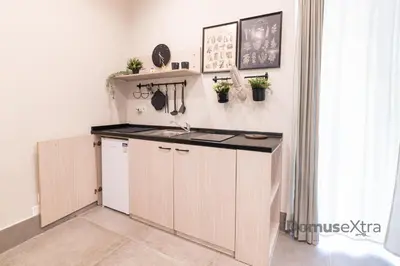 Cucina o angolo cottura di La Casa nel Tufo By DomusExtra