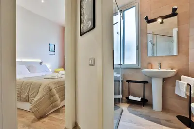 Letto o letti in una camera di GuestHost - Terrazzino Spagnolo Panoramic Apartment