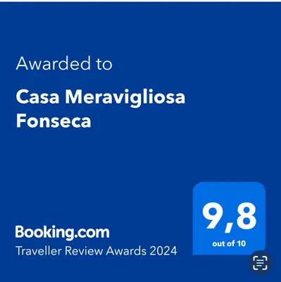 Certificato, attestato, insegna o altro documento esposto da Casa Meravigliosa Fonseca