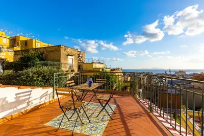 Balcone o terrazza di Villa Paola - Hidden Panoramic Garden and Terr...