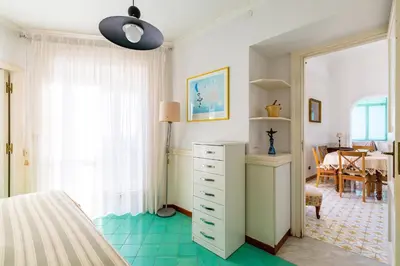 Letto o letti in una camera di Villa Paola - Hidden Panoramic Garden and Terr...