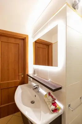 Bagno di COLORED HOUSE UNTIL 7 PEOPLE ABOVE SqPLEBISCITO
