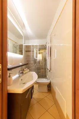 Bagno di COLORED HOUSE UNTIL 7 PEOPLE ABOVE SqPLEBISCITO