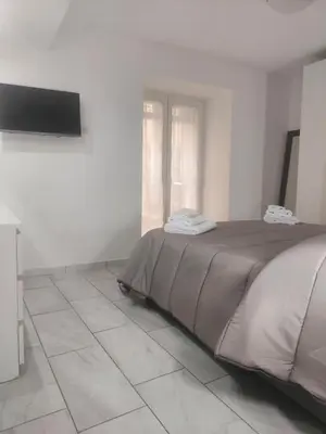 Letto o letti in una camera di Nel cuore di Angela