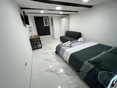 Letto o letti in una camera di NUVISA