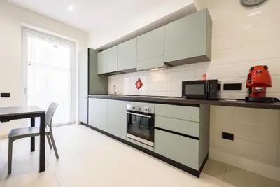 Cucina o angolo cottura di Tommaseo Sea View Apartments