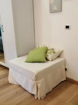 Letto o letti in una camera di casa dei gemelli
