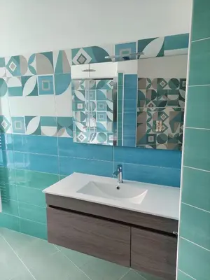 Bagno di New panoramic apartment - half way Center-Vomero district