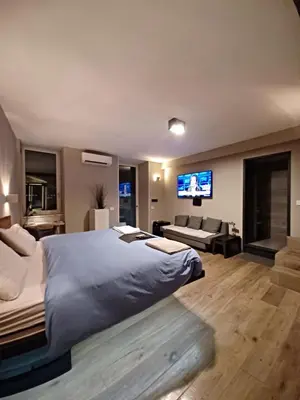 Letto o letti in una camera di Super Design Appartamento Napoli Centro con Sky wifi veloce e Netflix