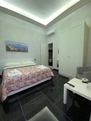 Letto o letti in una camera di Savastano house