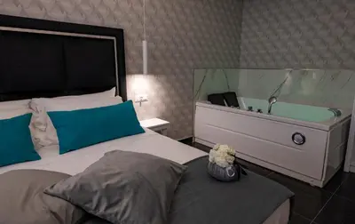 Letto o letti in una camera di Luna Luxury Bed and Breakfast