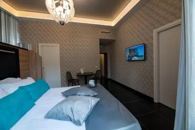 Letto o letti in una camera di Luna Luxury Bed and Breakfast