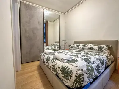 Letto o letti in una camera di 4 Giornate Apartment