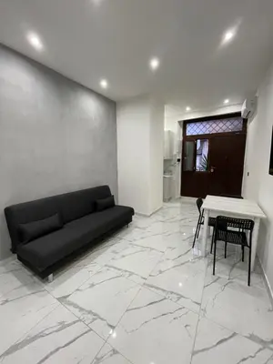 Area soggiorno di Rosa room luxury suite