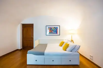 Letto o letti in una camera di Direlo Guest House - Dépendance