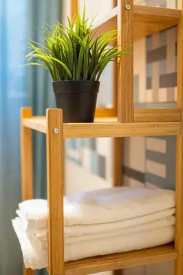 Letto o letti in una camera di Casa Partenope