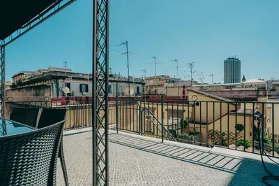 Balcone o terrazza di La bella vita luxury apartament and travel solution