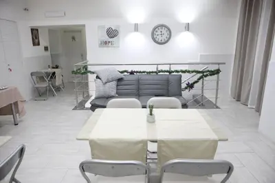 Area soggiorno di Albergo Casablanca
