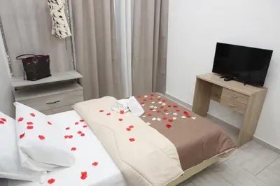 Letto o letti in una camera di Albergo Casablanca
