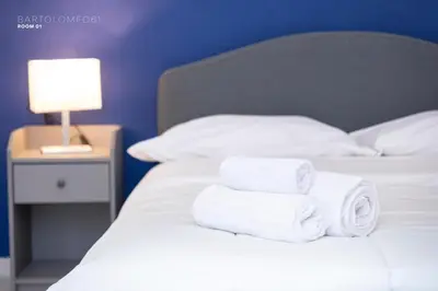Letto o letti in una camera di Bartolomeo 61