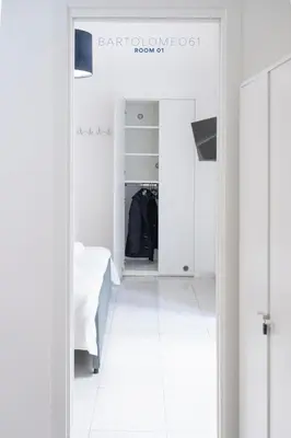Letto o letti in una camera di Bartolomeo 61