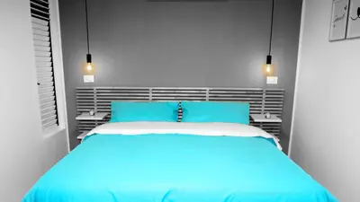 Letto o letti in una camera di Napoli Casa Viscardi