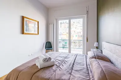 Letto o letti in una camera di Chiaia Mon Amour Elegant Flat by Napoliapartments