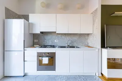 Cucina o angolo cottura di Chiaia Mon Amour Elegant Flat by Napoliapartments