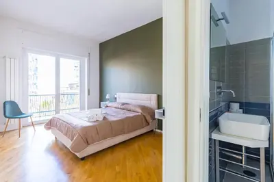 Letto o letti in una camera di Chiaia Mon Amour Elegant Flat by Napoliapartments