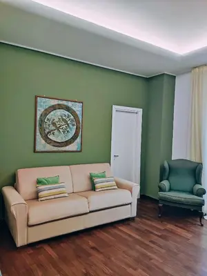 Area soggiorno di City Soul Apartment Green