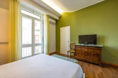 Letto o letti in una camera di City Soul Apartment Green