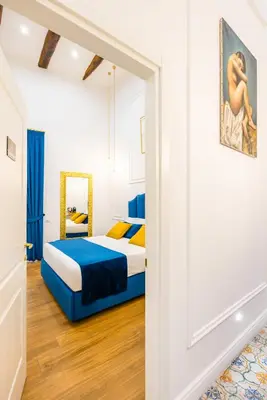 Letto o letti in una camera di L'Angolo d'o core