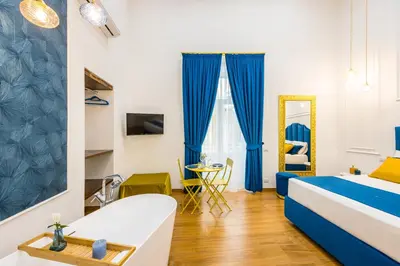 Letto o letti in una camera di L'Angolo d'o core