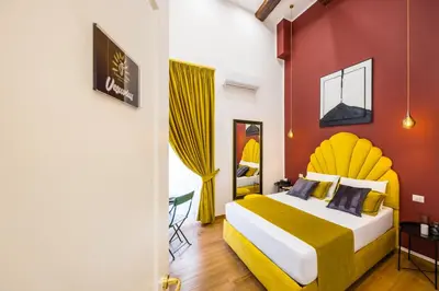 Letto o letti in una camera di L'Angolo d'o core